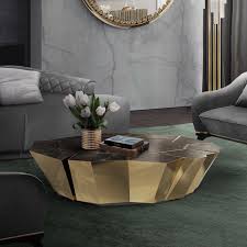 Contract manufacture coffee tables in marble, wood, glass, wicker, cast iron & 15+ materials. Cadiz Crackle Luxury Marble Center Coffee Table Robson Furniture