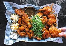 Deep fry chicken wings for approximately eight to 10 minutes in oil that's heated to 375 degrees fahrenheit. Burnaby Fried Chicken Wars Heat Up With New Korean Joint Pelicana Now Open Burnaby Now