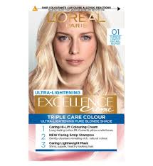 Is it really possible to naturally lighten your hair? L Oreal Paris Excellence Creme Permanent Hair Dye 01 Lightest Natural Blonde Boots