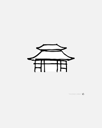 Japanese Temple Japanese Temple Easy Drawings Cute Easy Drawings