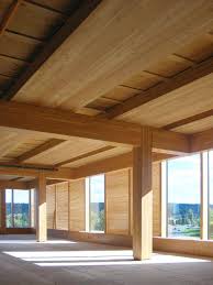 Wood Innovation Design Centre De Mga Michael Green Architecture Immeubles De Bureaux Batiments En Bois Architecture Bois Maison Bois