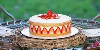 Matt Moran S Fraisier Cake Recipe Lifestyle Recipe Great Australian Bake Off Cake Recipes Bake Off Recipes