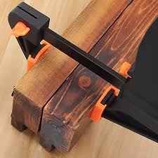 Attach side braces to diy clamp rack. Woodworking Clamps 6 Inch Quick Grip Clamp One Handed Release F Clamp With Durable Nylon E Z Hold Bar Clamps Set Suit For Woodworking And Diy 5pcs Orange And Black Pricepulse