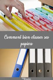 Comment Bien Classer Ses Papiers Laure Ganisatrice En 2020 Rangement Papier Administratif Organisation De Papier Rangement Papier