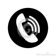 Black And White Background Vector Black Handset Icon On White Background Vector Illustration In Eps Format Vector Illustration Illustration Icon