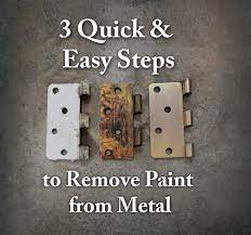 Many people will tell you not to paint your door hinges, though, and for good reasons. Remove Paint From Metal Hardware 3 Quick And Easy Steps Az Diy Guy