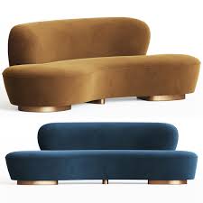 Vladimir kagan mid century cloud chaise sofa sofa measures: 3d Mini Sofa Vladimir Kagan Model Turbosquid 1621596