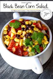 Black Bean And Corn Salad Recipe Clean Eating Black Bean Corn Salad Recipe Clean Eating Corn Salads Corn Salad Recipes