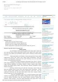 19 tahun 2014 tentang mata pelajaran bahasa daerah sebagai muatan lokal wajib di sekolah/madrasah. Buku Bahasa Jawa Kelas 1 Sd Pdf Ilmusosial Id