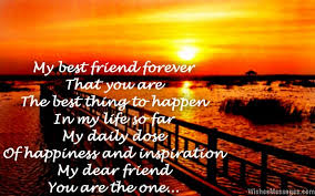 To answer this question, it is enough to mention the best of the examples: Thank You Poems For Friends Friendship Poems Wishesmessages Com