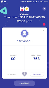 Every day, tune into hq to answer trivia questions and solve word . How Hq Engages 100 000s Of Users With A Killer Referral Program Extole