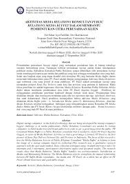 Fokus utama publik dalam humas : Https Journal Uniga Ac Id Index Php Jk Article Download 802 831