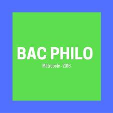 Les sujets de philo ont leur solution ! Bac Philo 2016 Sujets Et Corriges Education Numerique
