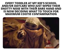 Thus, the baby yoda craze was born, but we're not complaining. Baby Yoda Memes Clean