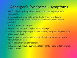 Occupational strengths and job interests of individuals with asperger's syndrome. Autism And Asperger S Syndrome Ppt Video Online Download