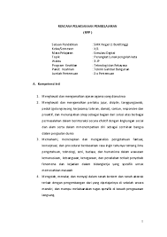 Bagi seorang guru bidang study pjok, rpp juga harus dipersiapkan guna memenuhi administrasi sekolah dalam mengajar. Doc Rpp Simulasi Digital 1 Sovia Haryati Academia Edu