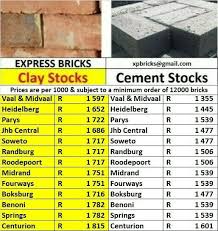 Delivery and vat minimum of 5000 bricks per truck load. Brick Prices Off 69