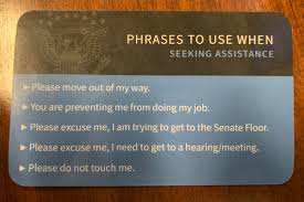 This is such a fantastic gift to the nrsc, said matt whitlock, a former staffer at the national republican senatorial committee (nrsc). Senators Get Flashcards To Avoid Press At Impeachment Trial
