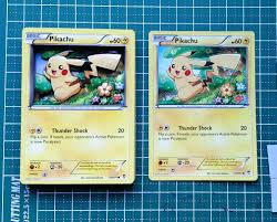 Pikachu, pop up cards, treats and more. Shadow Box Pikachu Tcg Pokemon