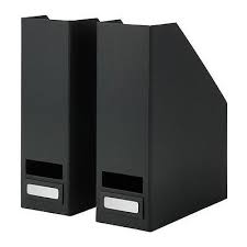 Ikea Tjena Zeitschriftensammler In Schwarz 2 Stuck Stehsammler Zeitungssammler Zeitschriftensammler Stehsammler Ikea