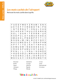 Grilles de mots croisés fléchés sudoku gratuites à remplir en ligne ou à imprimer. Mots Caches Difficile Super Wings