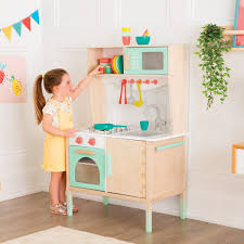 mini chef kitchenette wooden play
