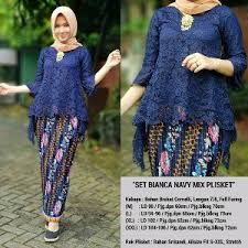 Rp 225 000 Setelan Brukat Kebaya Modern Full Furing Kebaya Model Pakaian Hijab Setelan