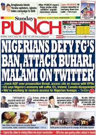 In 2012, the sun on sunday was launched to replace the closed news of the world, employing some of its former journalists. Alpharadio106 5fm S Tweet Sunday 6th June Newspaper Headlines Frontpage Rest In Peace Tb Joshua Trendsmap