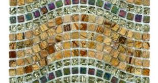 Merola Tile Tessera Wave Jupiter 11 3 4 In X 12 1 4 In X 8 Mm Glass And Stone Mosaic Tile Gsdtwvjp Metal Mosaic Tiles Stone Mosaic Wall Stone Mosaic Tile