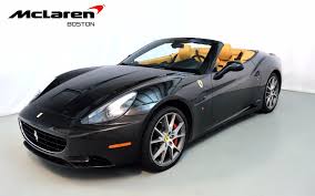 You may even be able to find yourself one featuring fewer than 100,000 miles, but again, you need to keep in mind what the cost of owning this car might be. 2010 Ferrari California For Sale In Norwell Ma 74474a Mclaren Boston