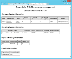 Administrators using these command for years to get computer information but it needs to remember wmi/cim classes to get specific computer properties. Collect Serverinfo Ps1 A Powershell Script For Windows Server Inventory Coding And Development Blog