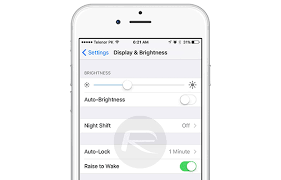 Toggle raise to wake off How To Disable Ios 10 Raise To Wake Feature On Compatible Devices Redmond Pie