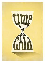 Time Is Gold Typographical Poster By Neuegraphic On Etsy Graphic Quotes Inspirational Prints Quote Posters