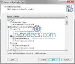Codecs and directshow filters are needed for encoding and you can for example configure your preferred decoders and splitters for many formats. K Lite Codec Pack 16 1 2 Free Download