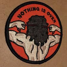 Rambo Nothing Is Over Embroidered Patch By K Maxx