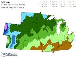 Some research says the frost line in ct is around 42 so you'd do well to put the posts down 48. Fall 2021 Frost Freeze Info Page