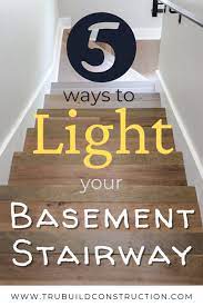 Basement Stairway Lighting Ideas That