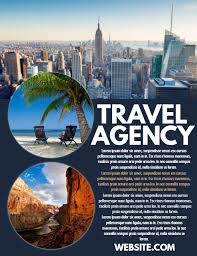 Travel Agency Ad Poster Flyer Social Media Template Travel Agent Travel Agency Travel