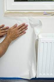 blog hoe behangen met vliesbehang behang muurdecoratie behang woonkamer