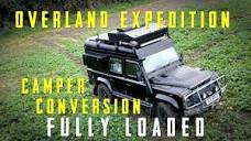 Land Rover Defender Camper conversion full tour inside and out ...