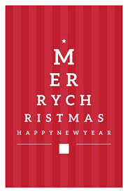 Merry Christmas Eye Chart Printable Christmas Cards