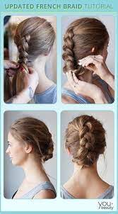 The Tucked In French Braid Braided Hairstyles Updo Updo Hairstyles Tutorials French Braid Hairstyles