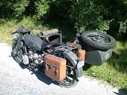 bmw r71 zijspan motorfietsen motor