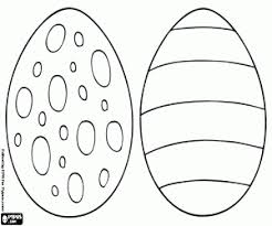 Huevo De Pascua Colorear