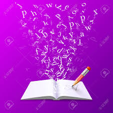 Guardar guardar libro morado para ms tarde. Libro Con Letras De Vuelo Del Arte En El Fondo Morado Ilustracion Vectorial Fotos Retratos Imagenes Y Fotografia De Archivo Libres De Derecho Image 86446367