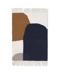 23 04 2020 erkunde agentur pedersens kelim rug blue triangles teppich ferm living teppich kelim earth 80 x 140 cm aus wolle und baumwolle von. Ferm Living Teppich Kelim Mat Merge Shop Sein Haben