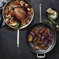 All Clad Tk D5 Stainless Steel Nonstick Saute Frying Pan Williams Sonoma