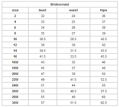 24 All Inclusive Mori Lee Bridesmaid Size Chart