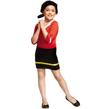 Popeye Olive Oyl Child Costume Target