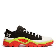 raf simons x adidas detroit runner sneakers black white on garmentory